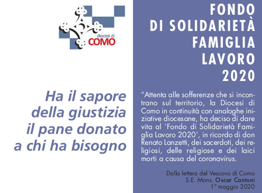 Fondo Famiglia Lavoro 2020: donazioni e primi aiuti alle famiglie in difficoltà nel post Covid-19