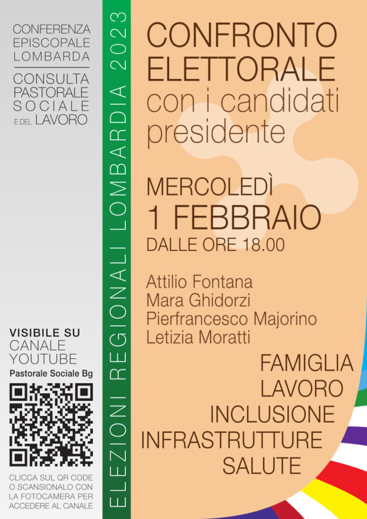 Confronto con i candidati presidente di Regione Lombardia